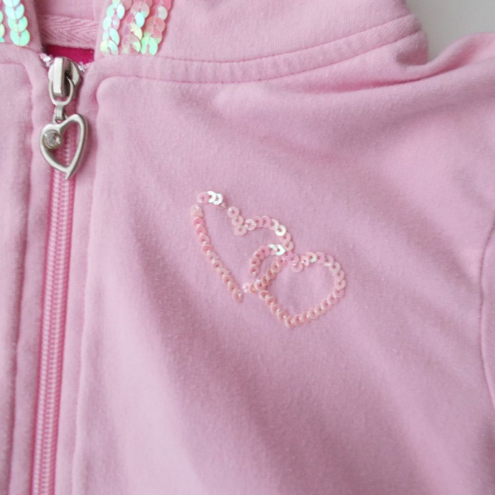 Thalia Sodi Girls Cropped Hoodie Size 10/12 - Picture 4 of 10